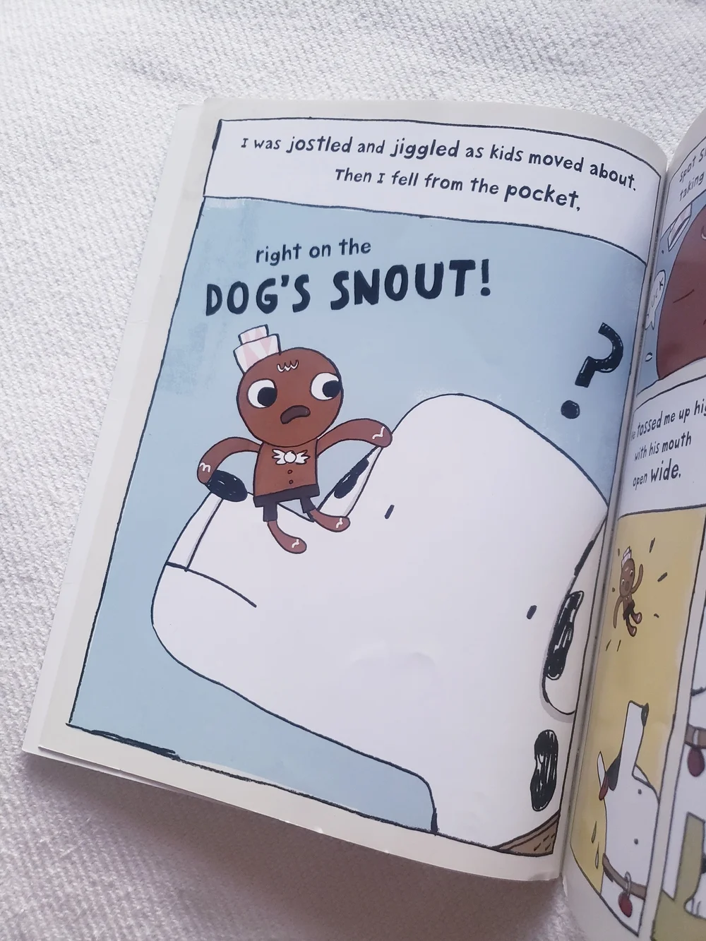 The gingerbread man loose on the fire truck children's book